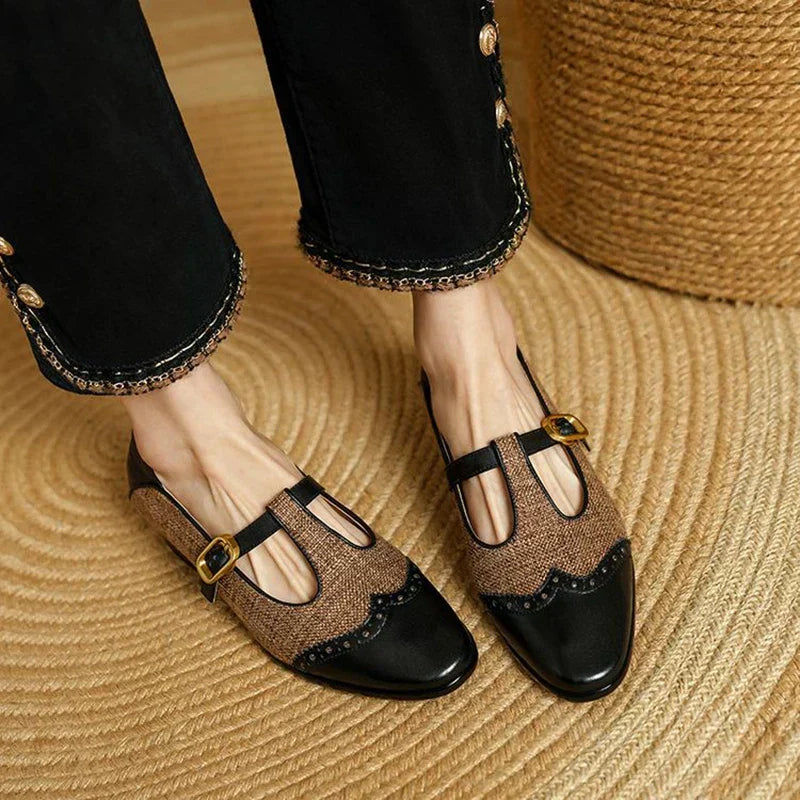 Adeline T Strap Shoes