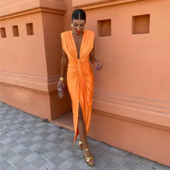 Pleated Dress