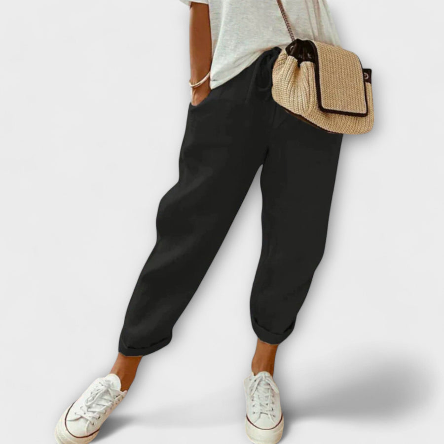 Janelle Linen Trousers