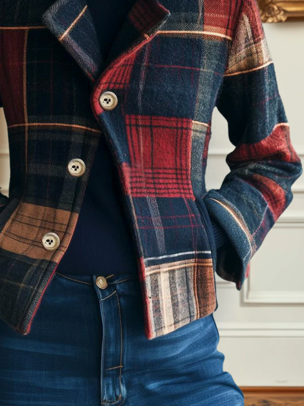 Ruby Plaid Jacket