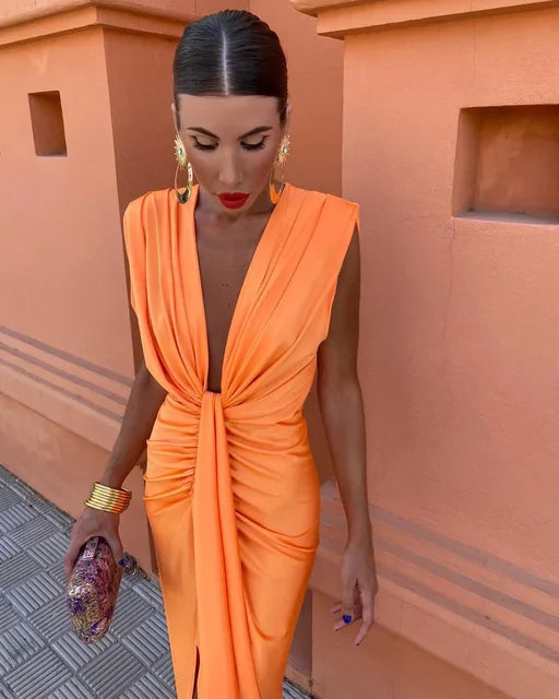 Pleated Dress