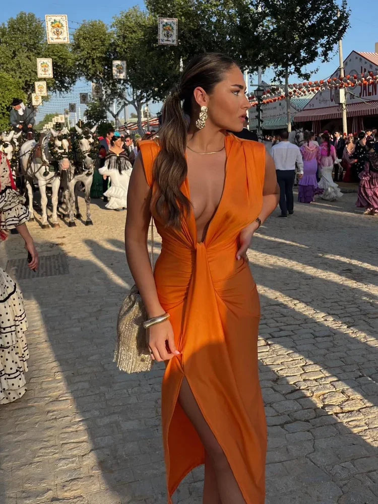 Pleated Dress