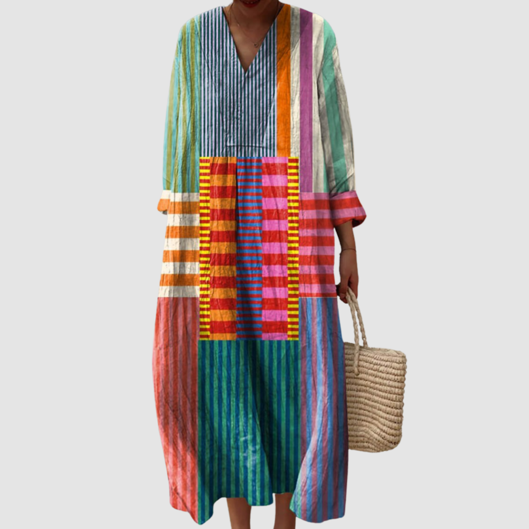 Luna Geometric Dress