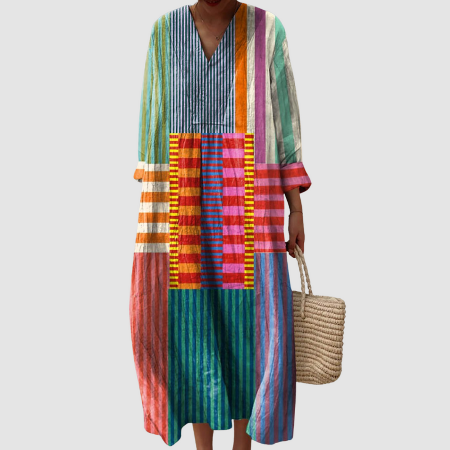 Luna Geometric Dress
