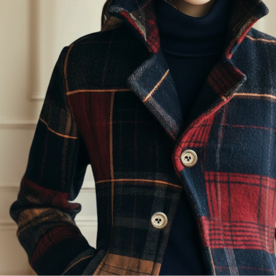 Ruby Plaid Jacket