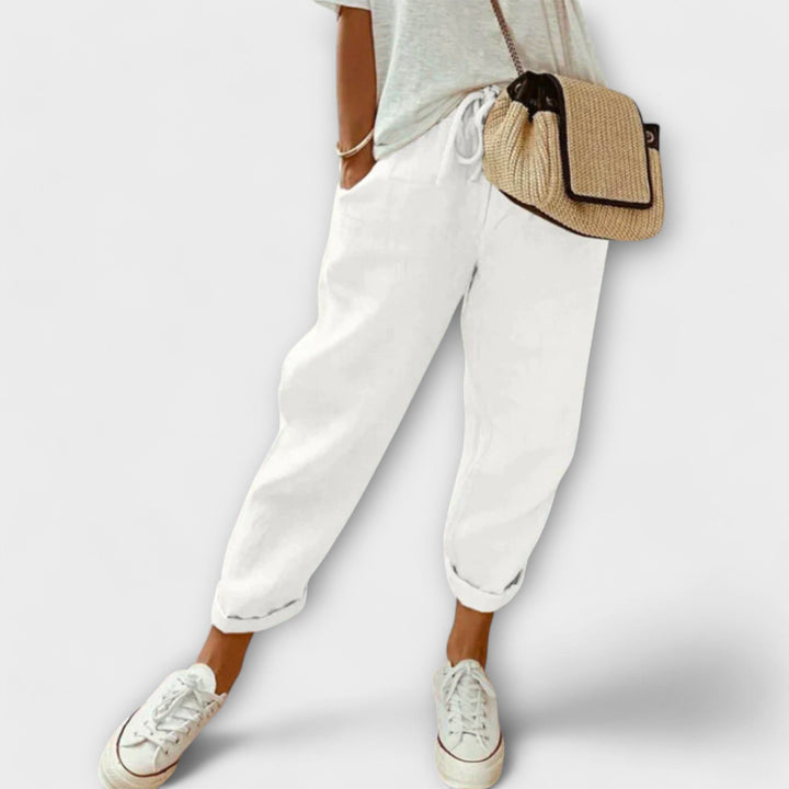 Janelle Linen Trousers