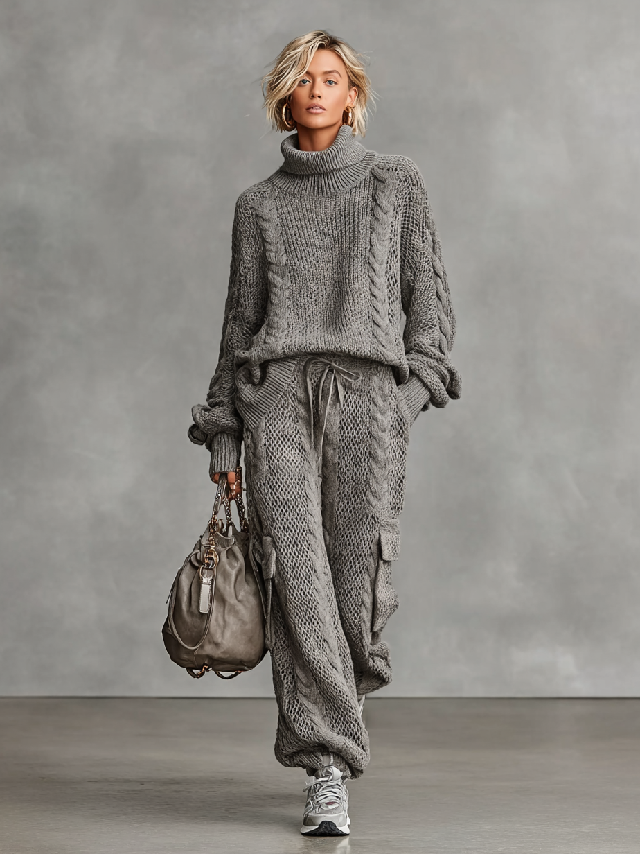 Cable Knit Set