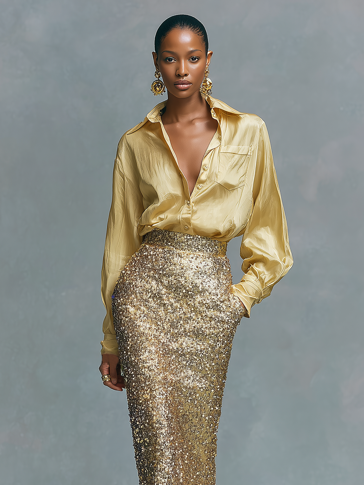 Clara Shirt & Skirt Set