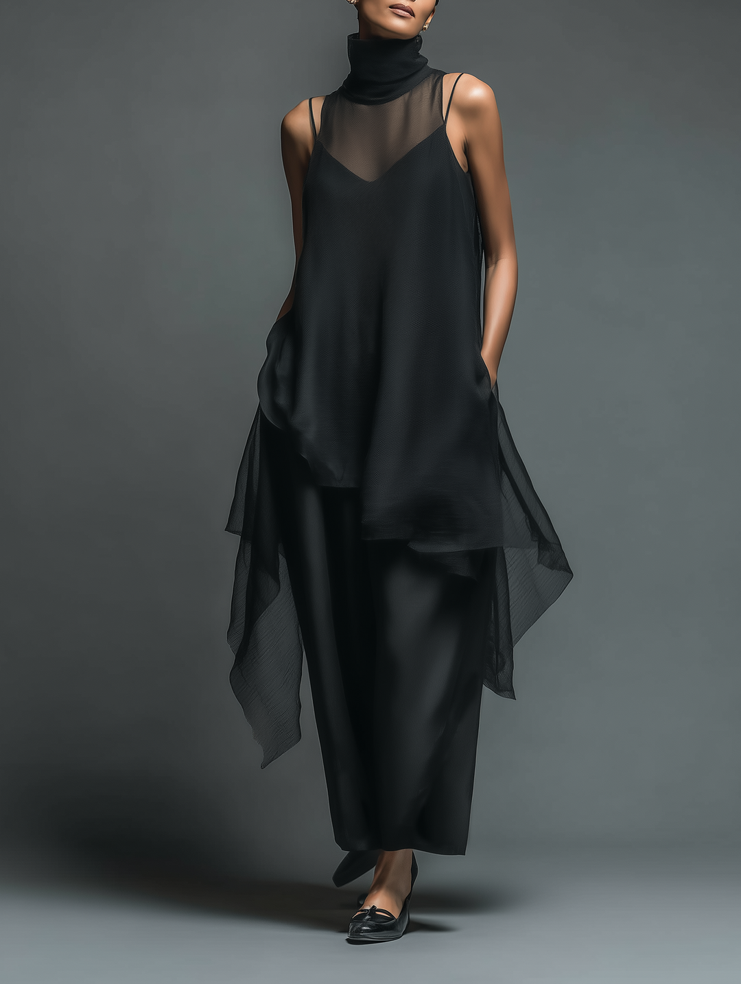 Acetate Slip Dress