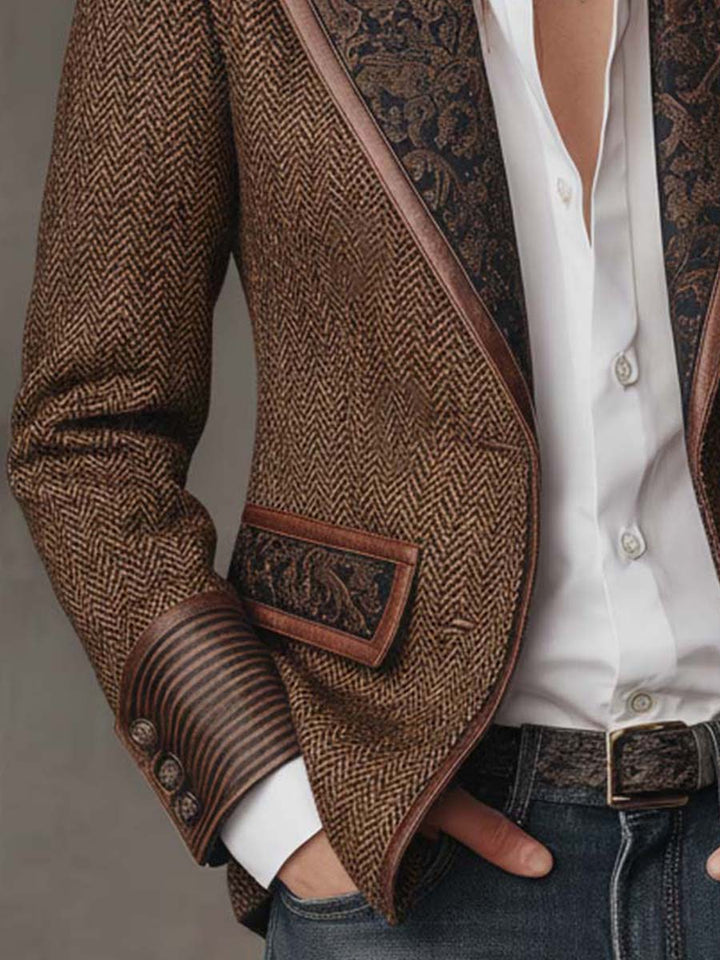 Herringbone Blazer