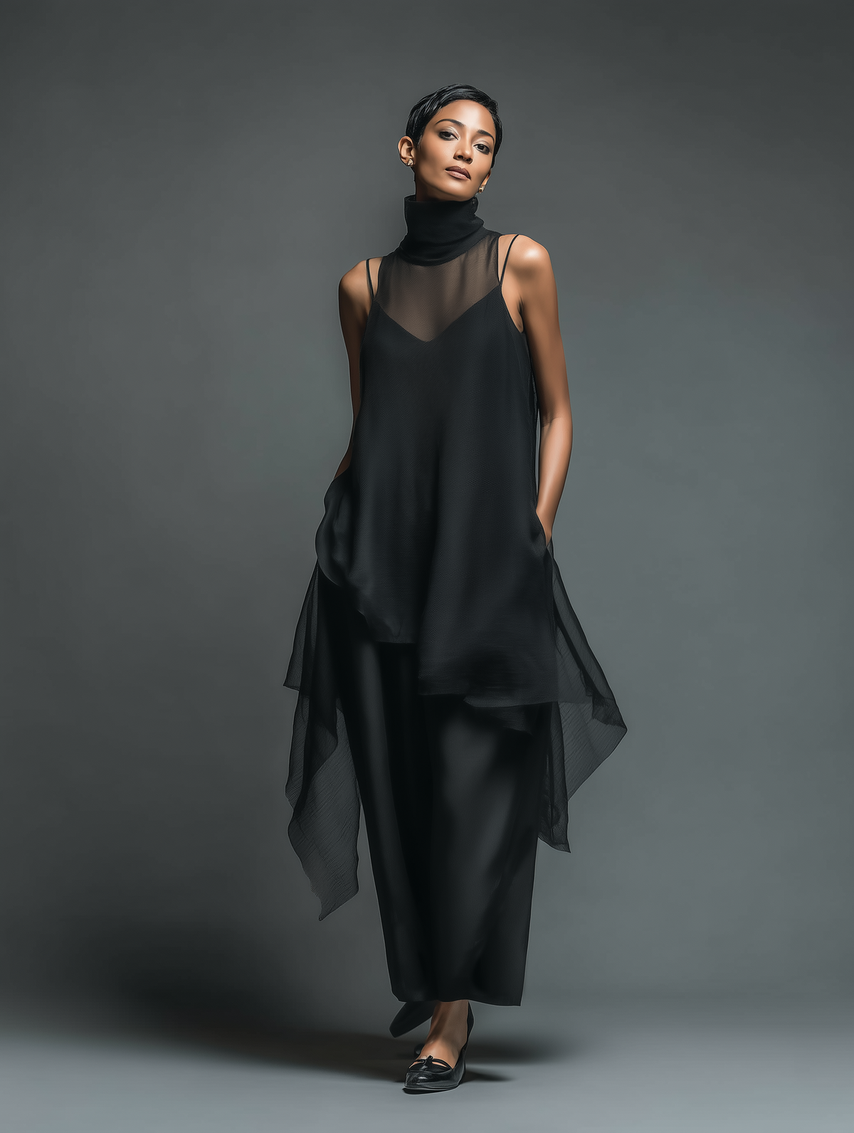 Acetate Slip Dress