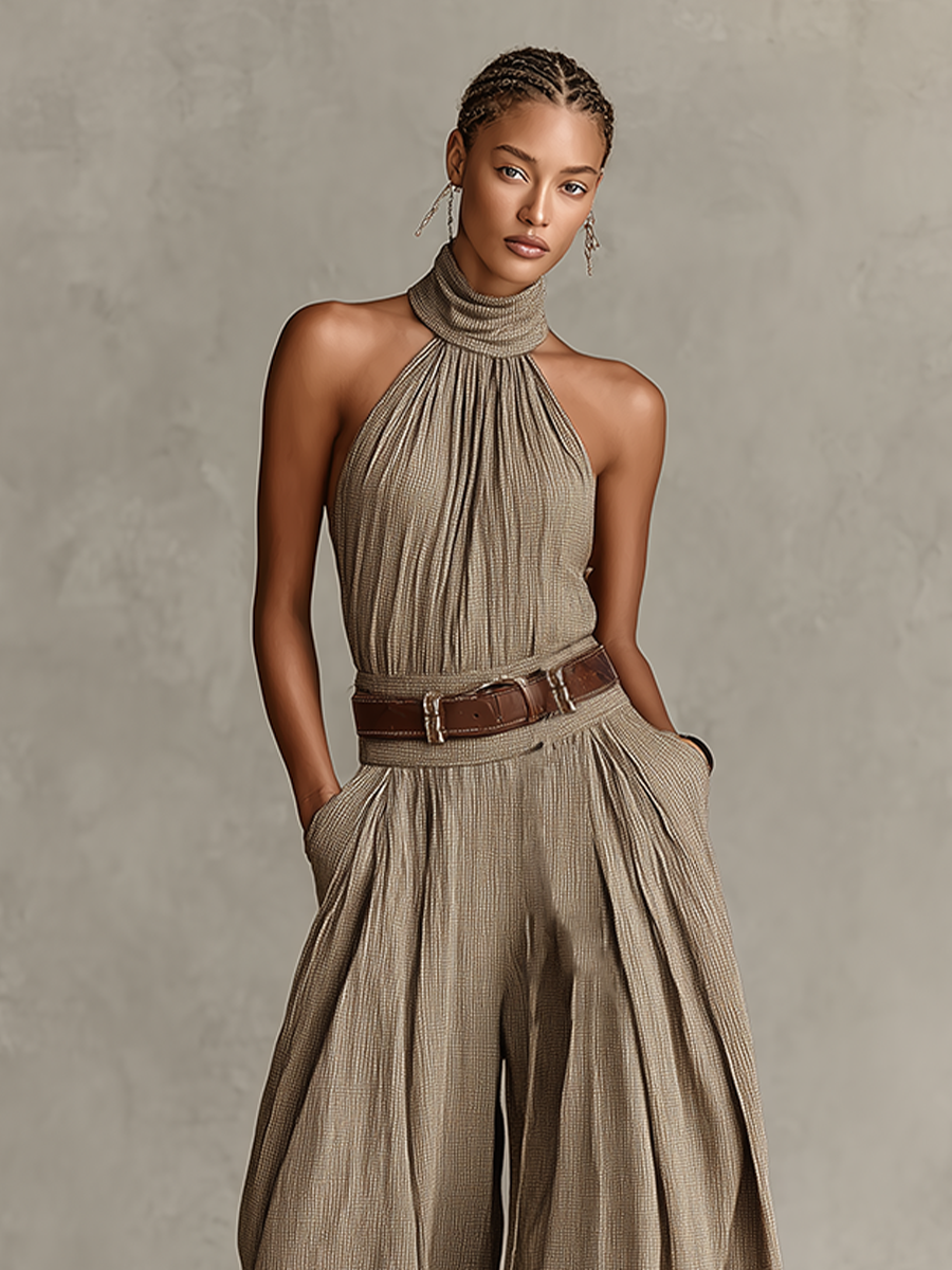Taupe Jumpsuit