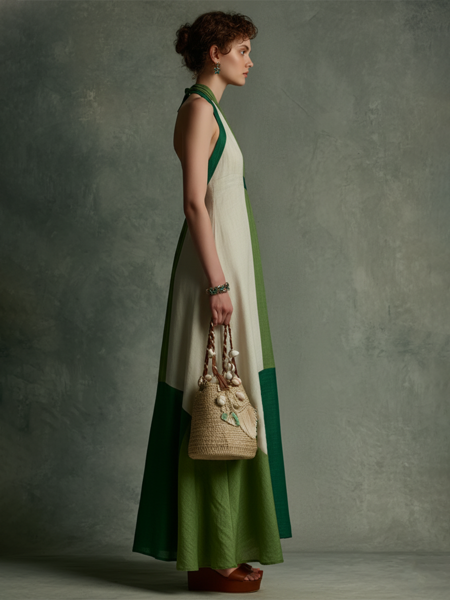 Halter Maxi Dress
