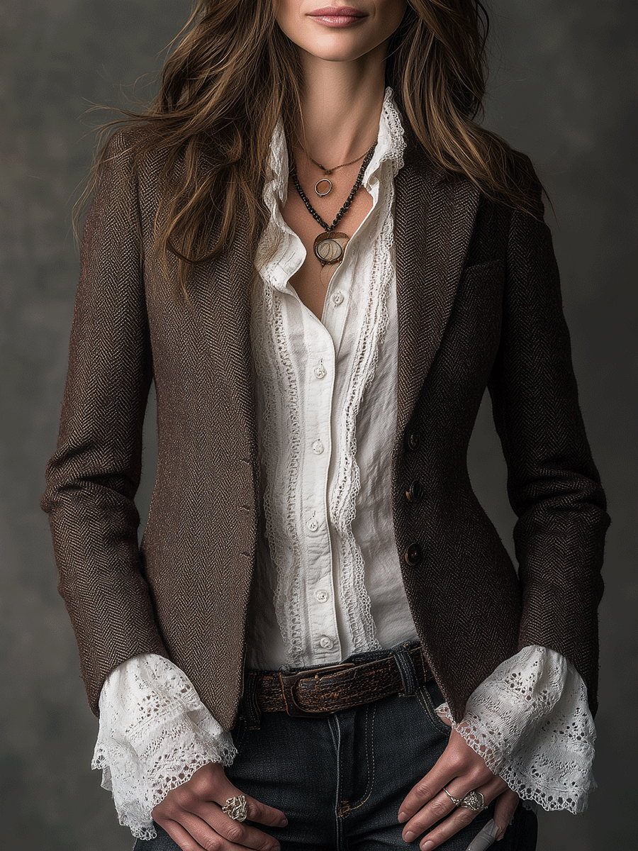 Tweed Blazer Clara