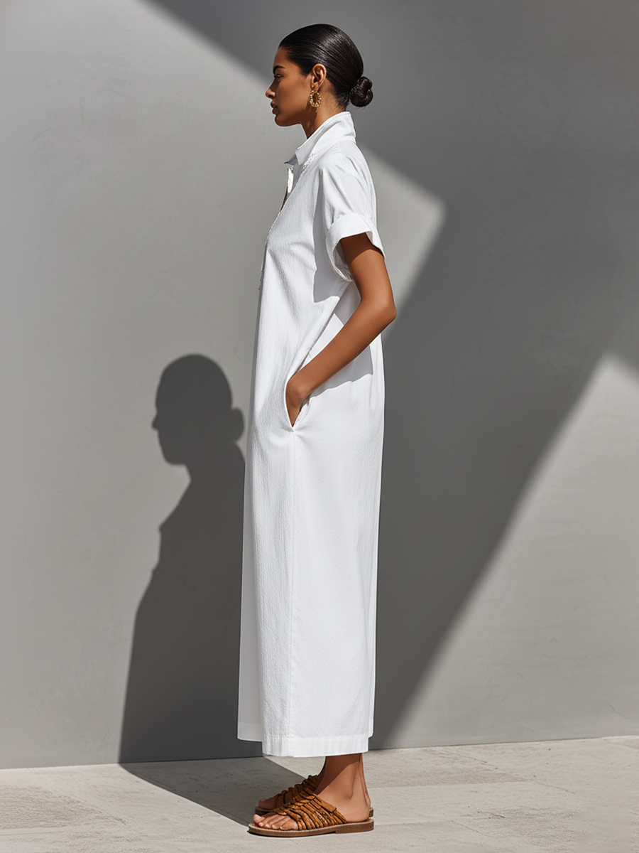 Maxi Shirt Dress