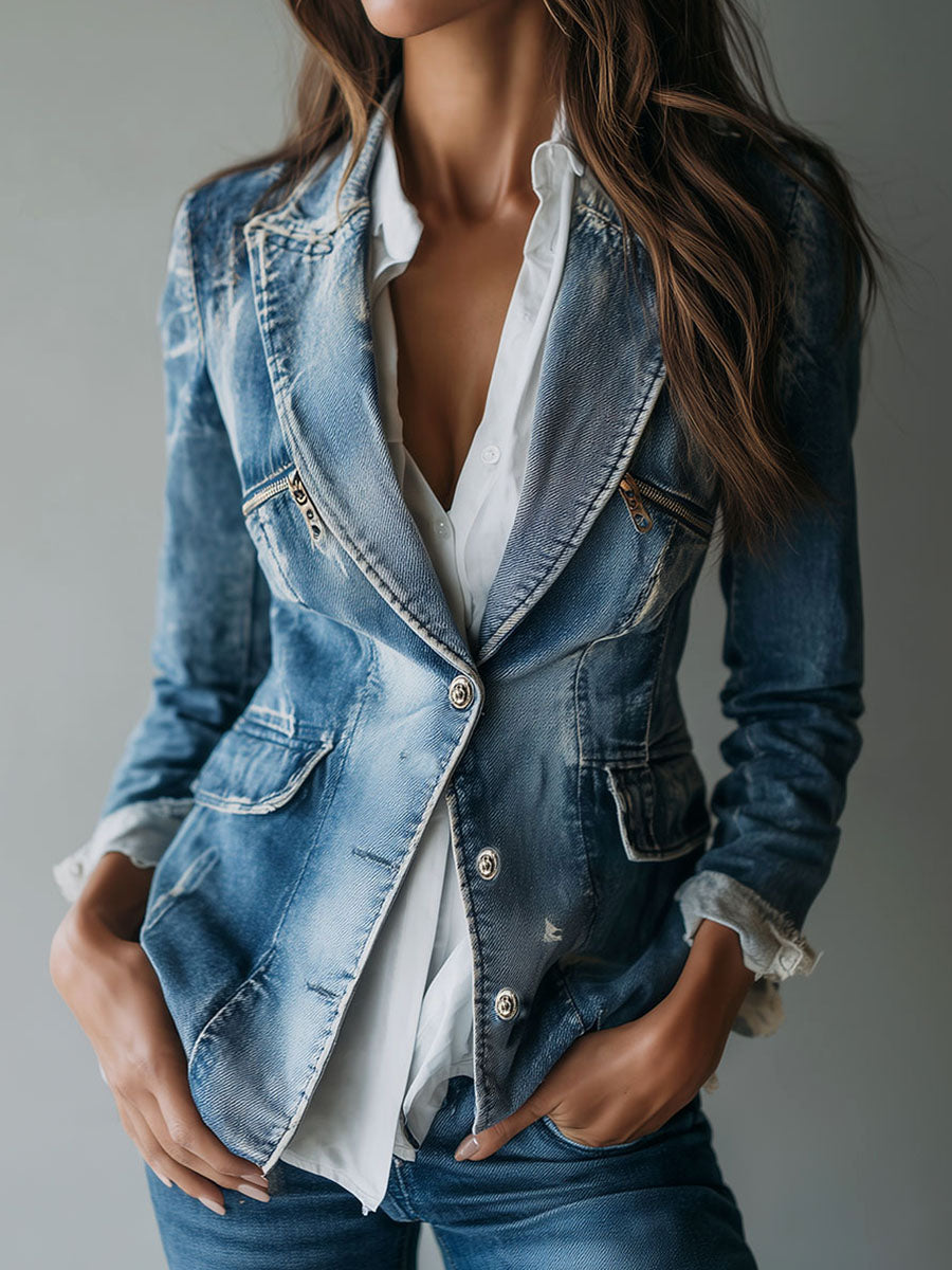 Denim Blazer Ava