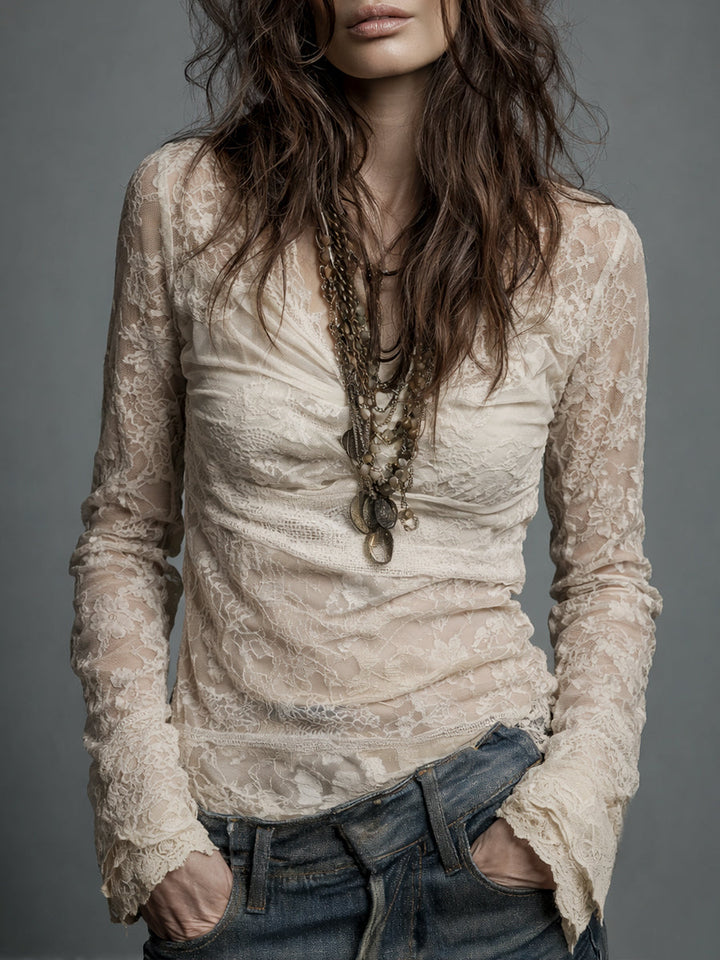 Cowl Neck Blouse