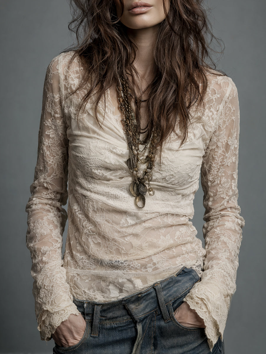 Cowl Neck Blouse