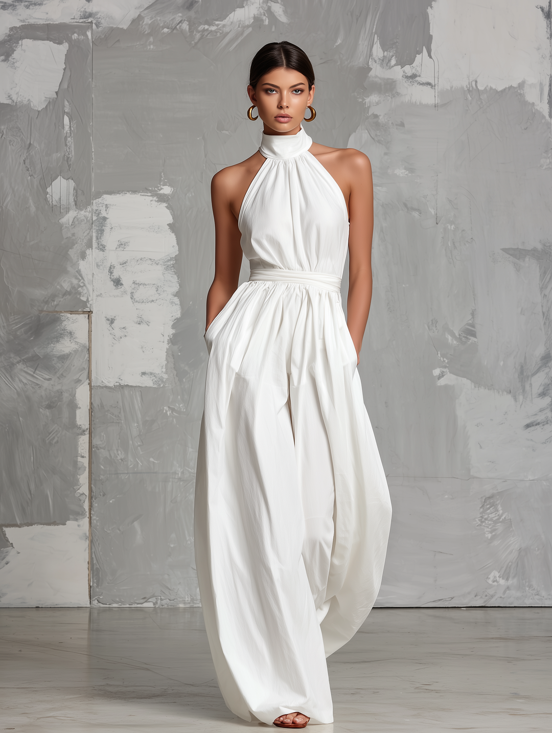 Halter Jumpsuit Ava