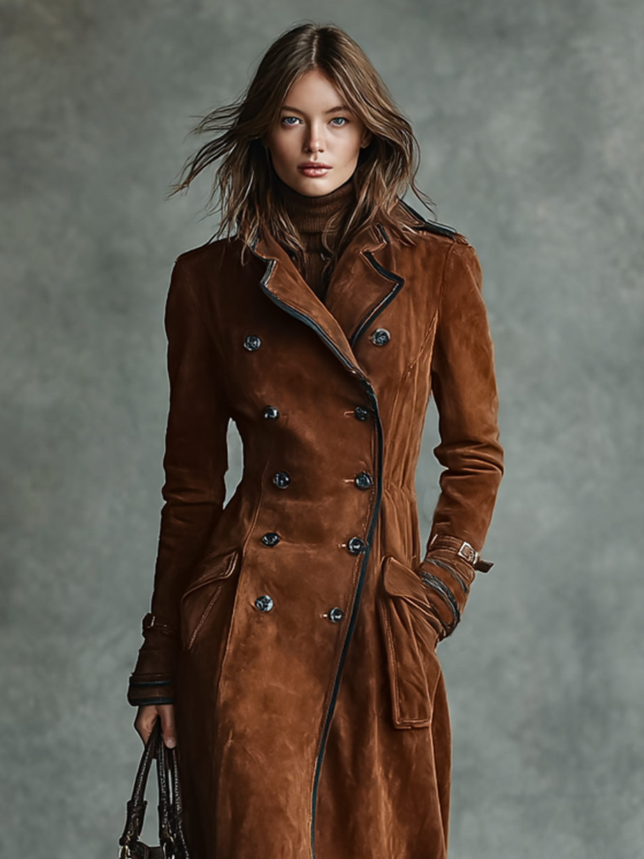 Lapel Long Coat
