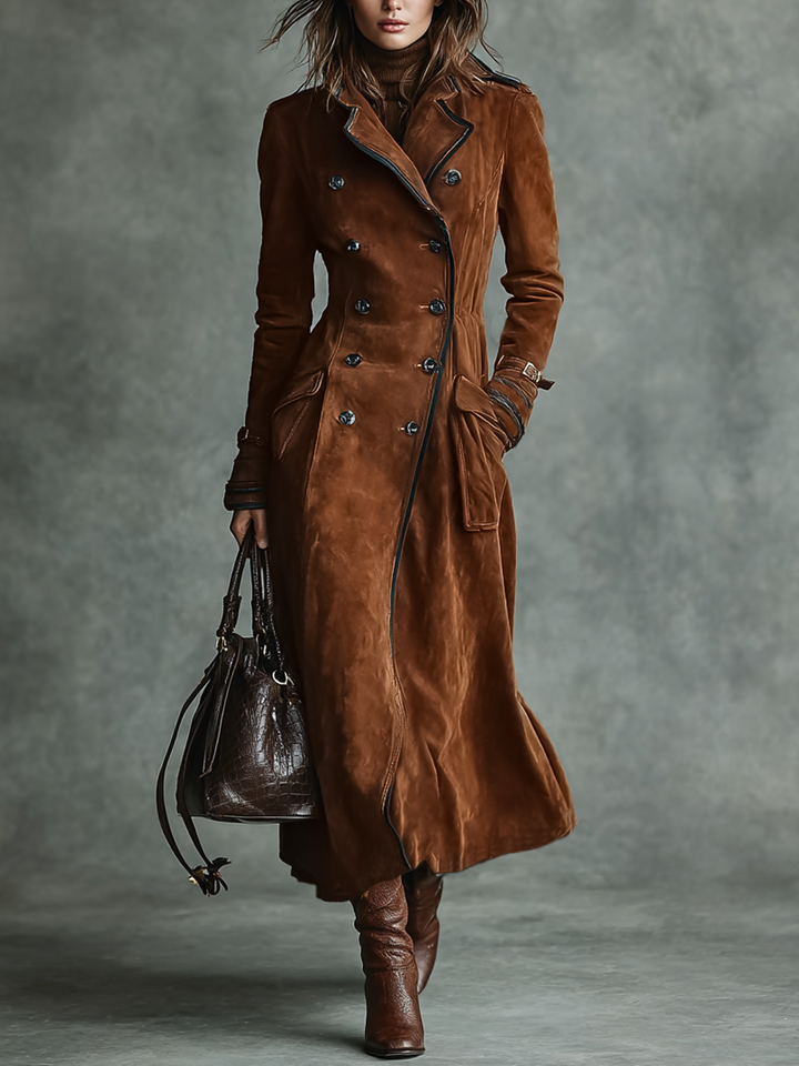Lapel Long Coat