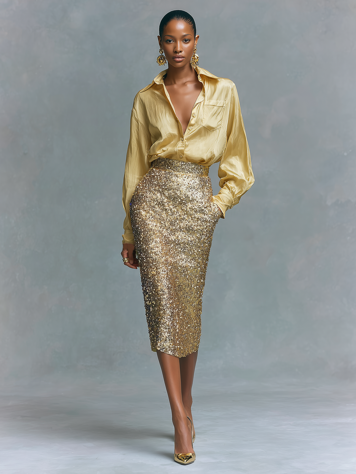 Clara Shirt & Skirt Set