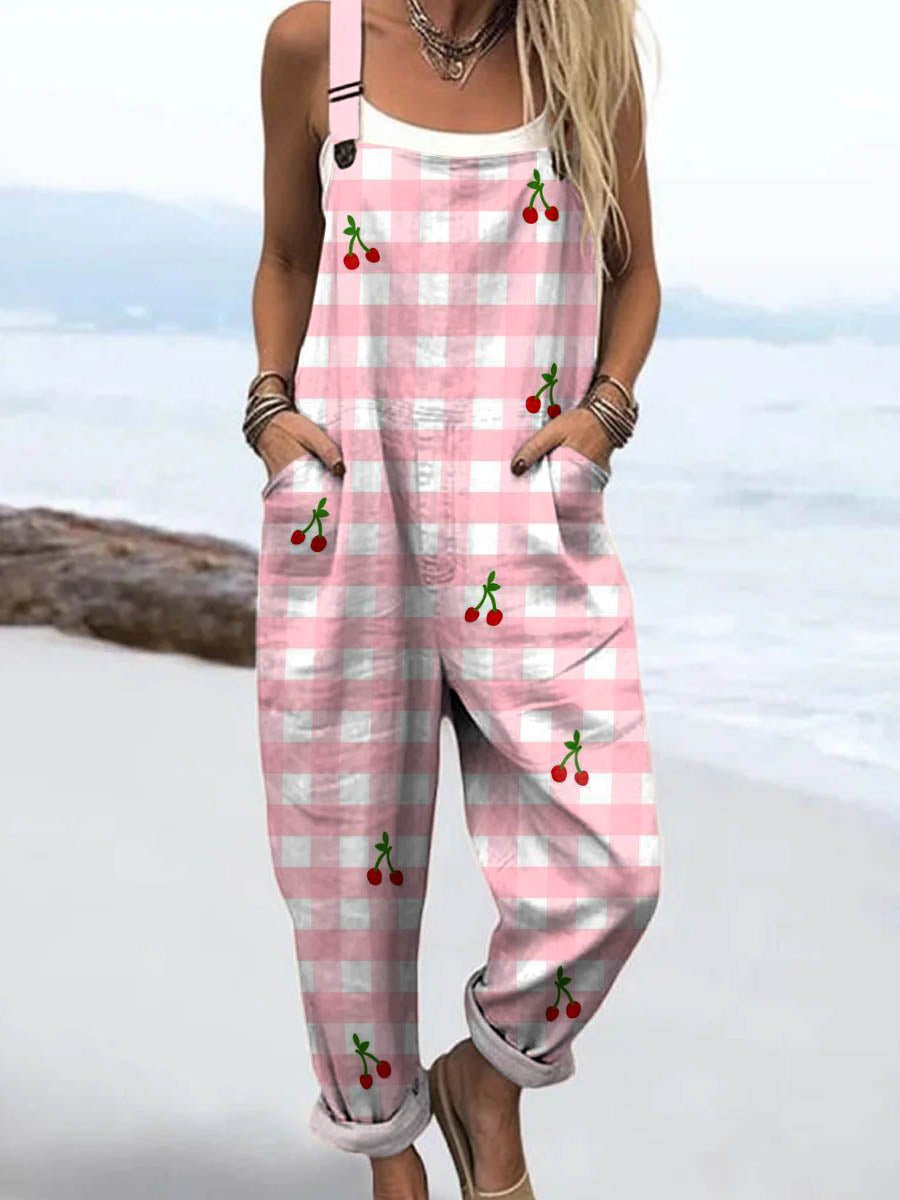 Ivy Cherry Jumpsuit