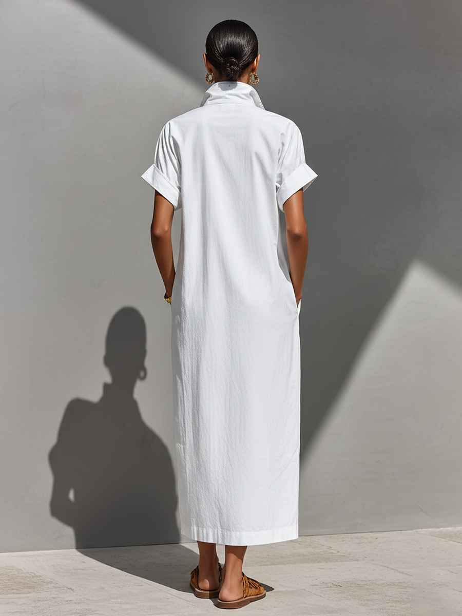 Maxi Shirt Dress