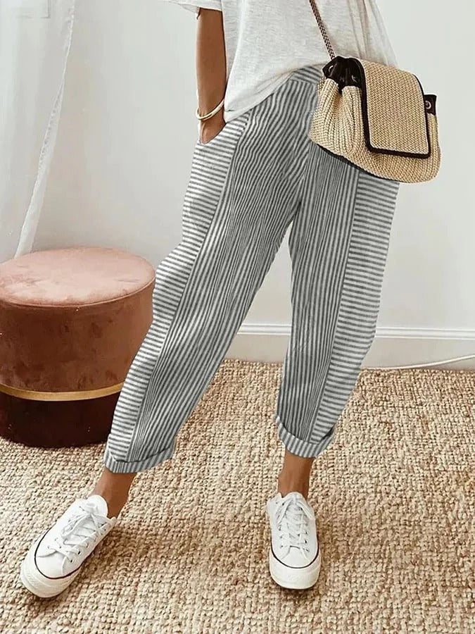 Rylie Striped Trousers