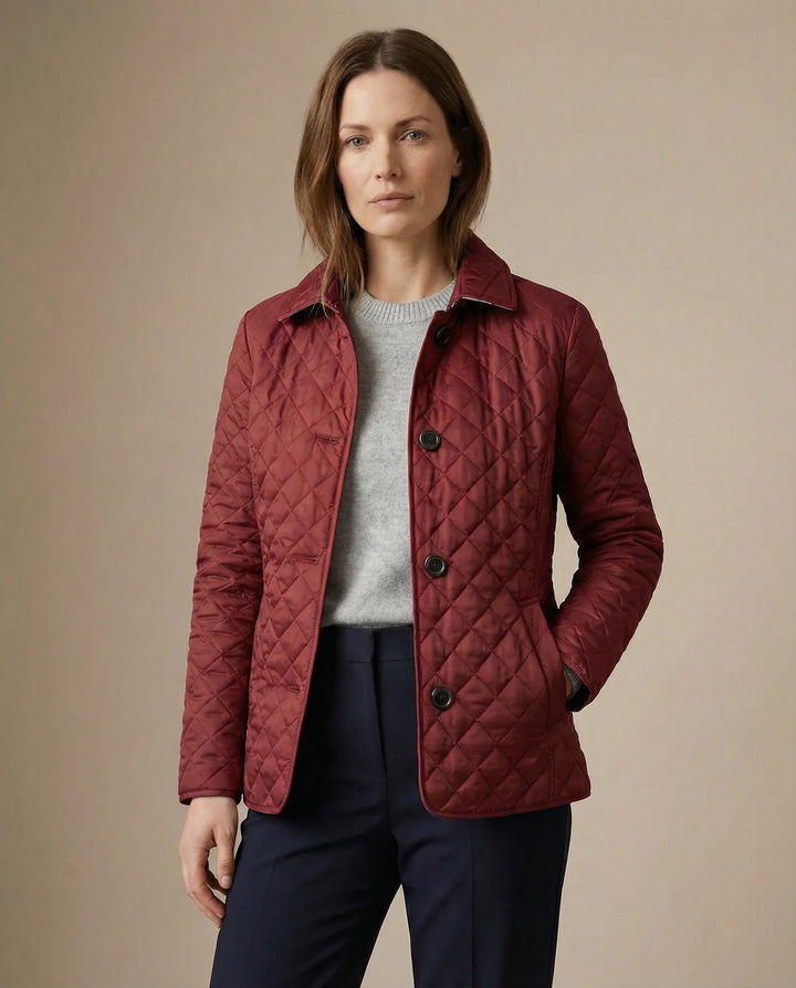 Olive Quilted Jacket