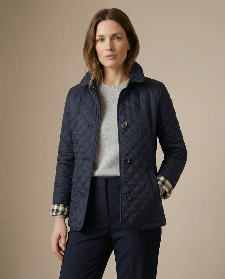 Olive Quilted Jacket