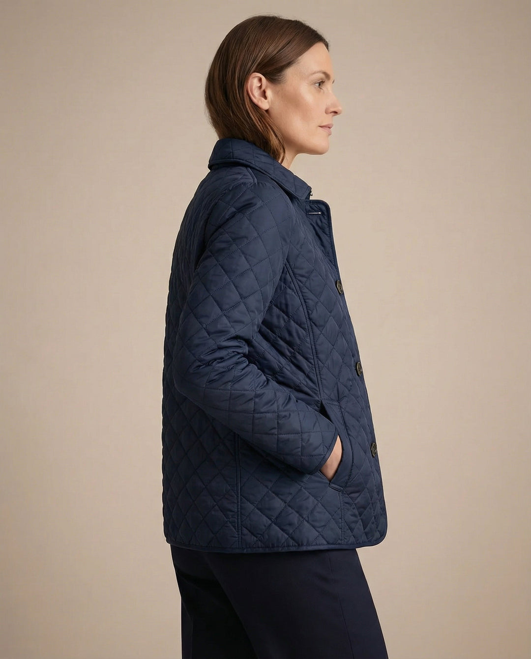 Olive Quilted Jacket
