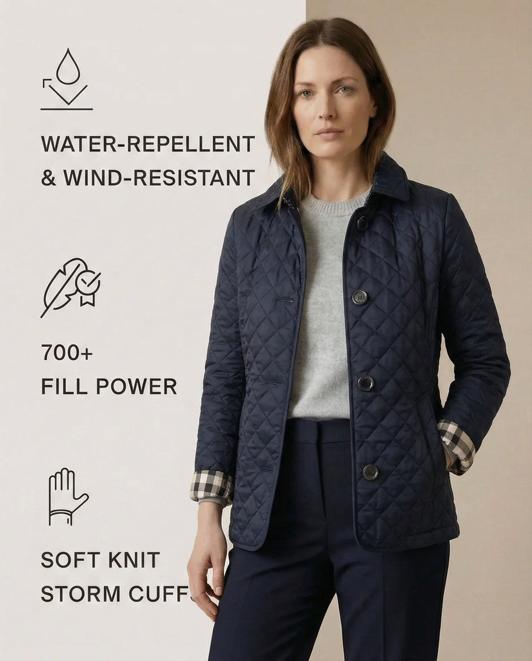 Olive Quilted Jacket
