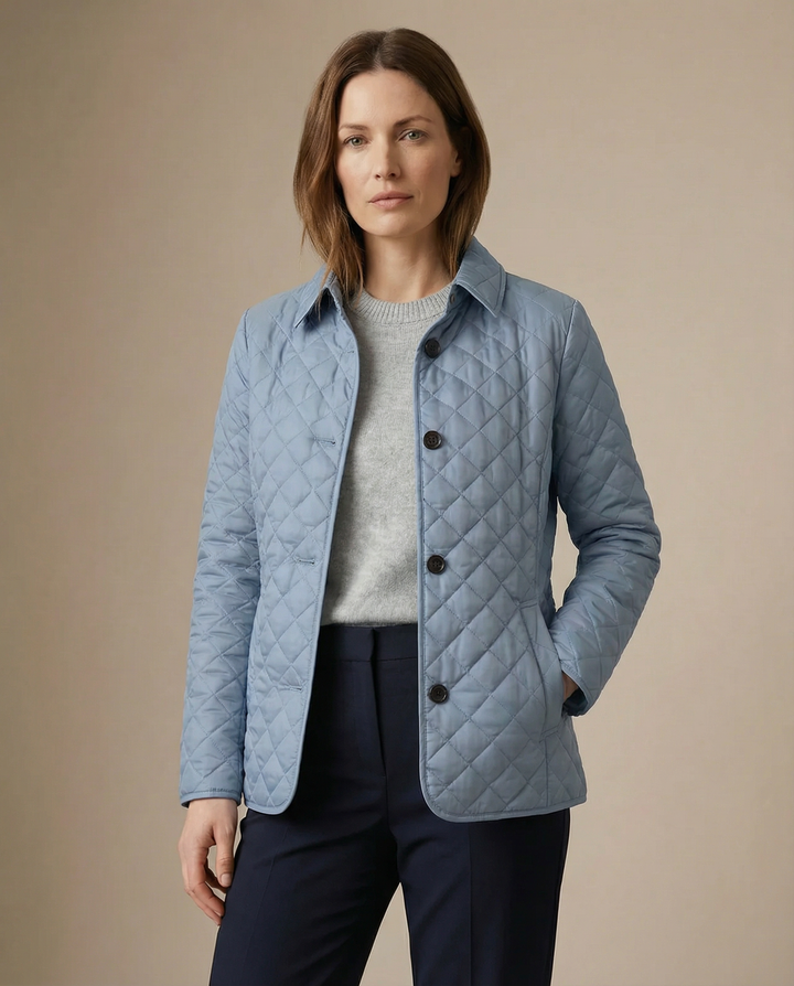 Olive Quilted Jacket