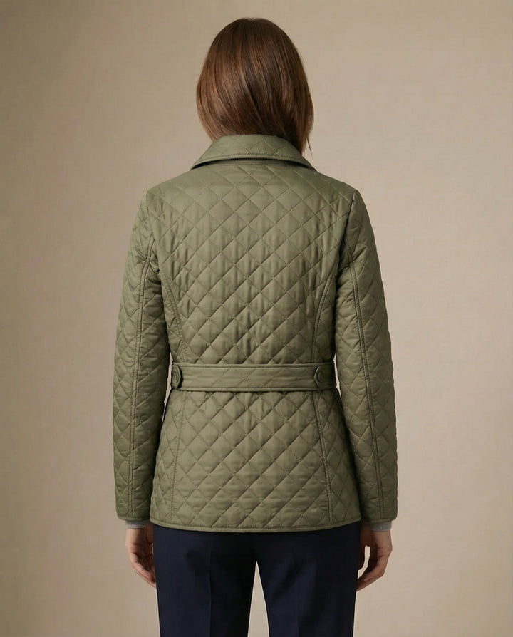 Olive Quilted Jacket