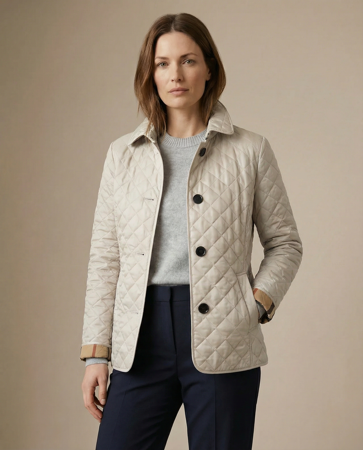Olive Quilted Jacket