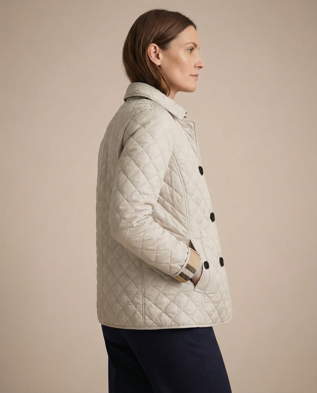 Olive Quilted Jacket