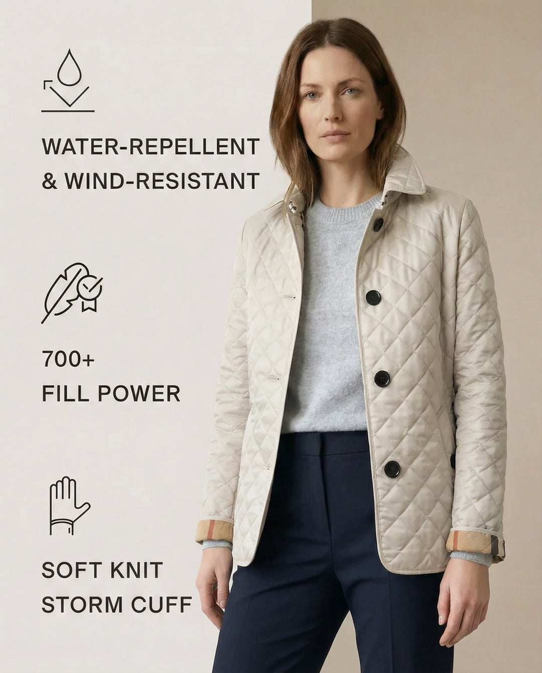 Olive Quilted Jacket