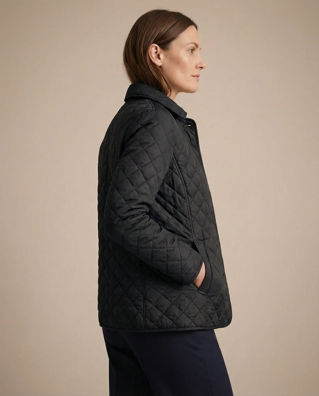 Olive Quilted Jacket