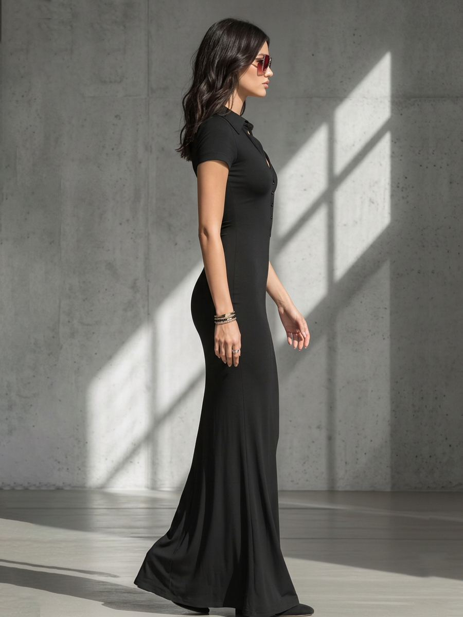 Jersey Maxi Dress