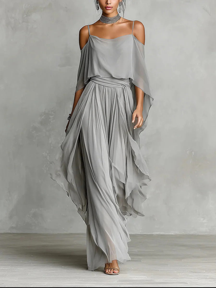 Ivah Off-Shoulder Set