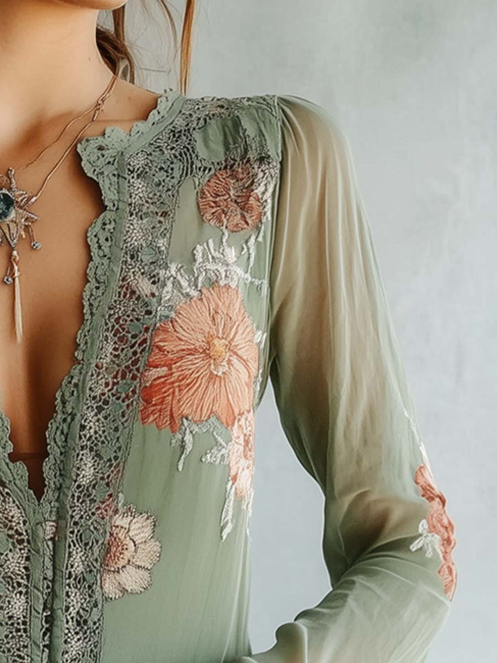 Flora Lace Blouse