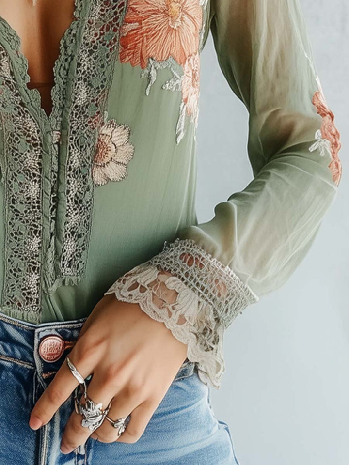 Lace Blouse Flora