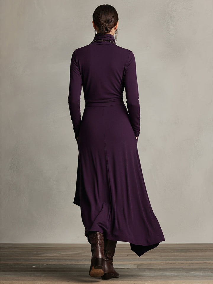 Draped Maxi Dress