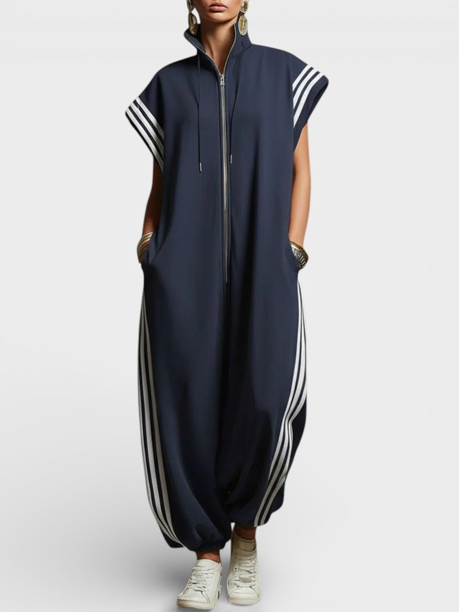 Valeria Zip Jumpsuit