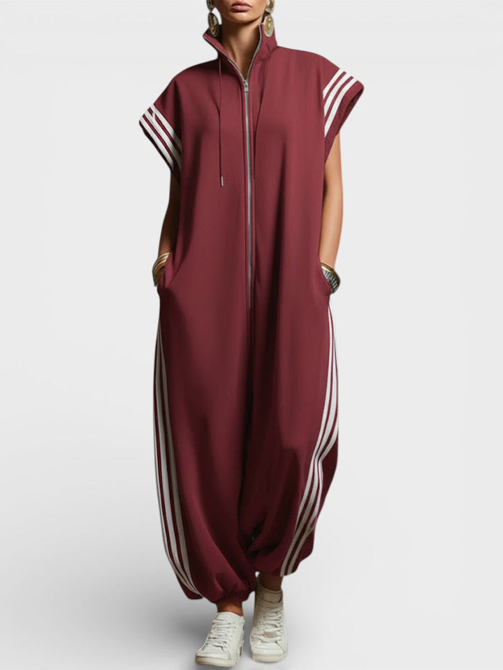 Valeria Zip Jumpsuit