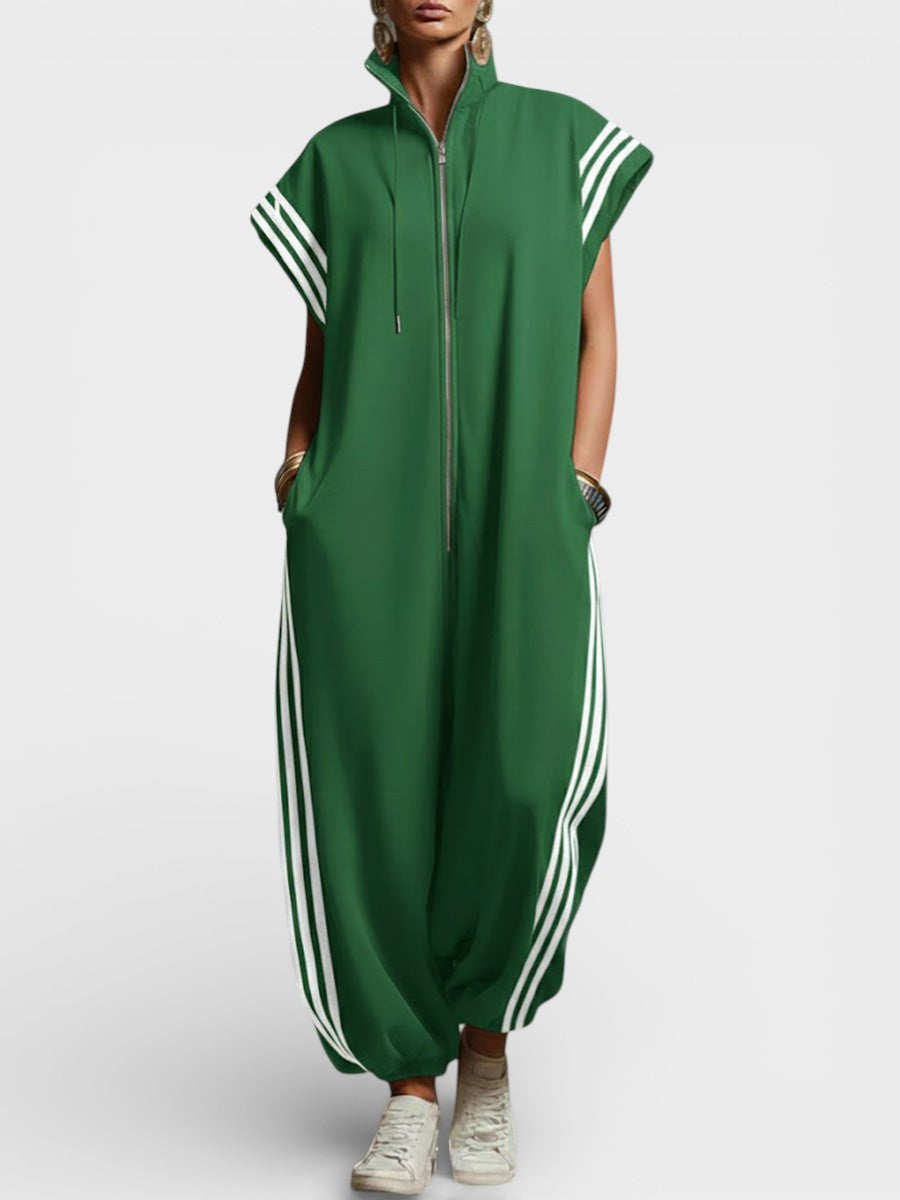 Valeria Zip Jumpsuit