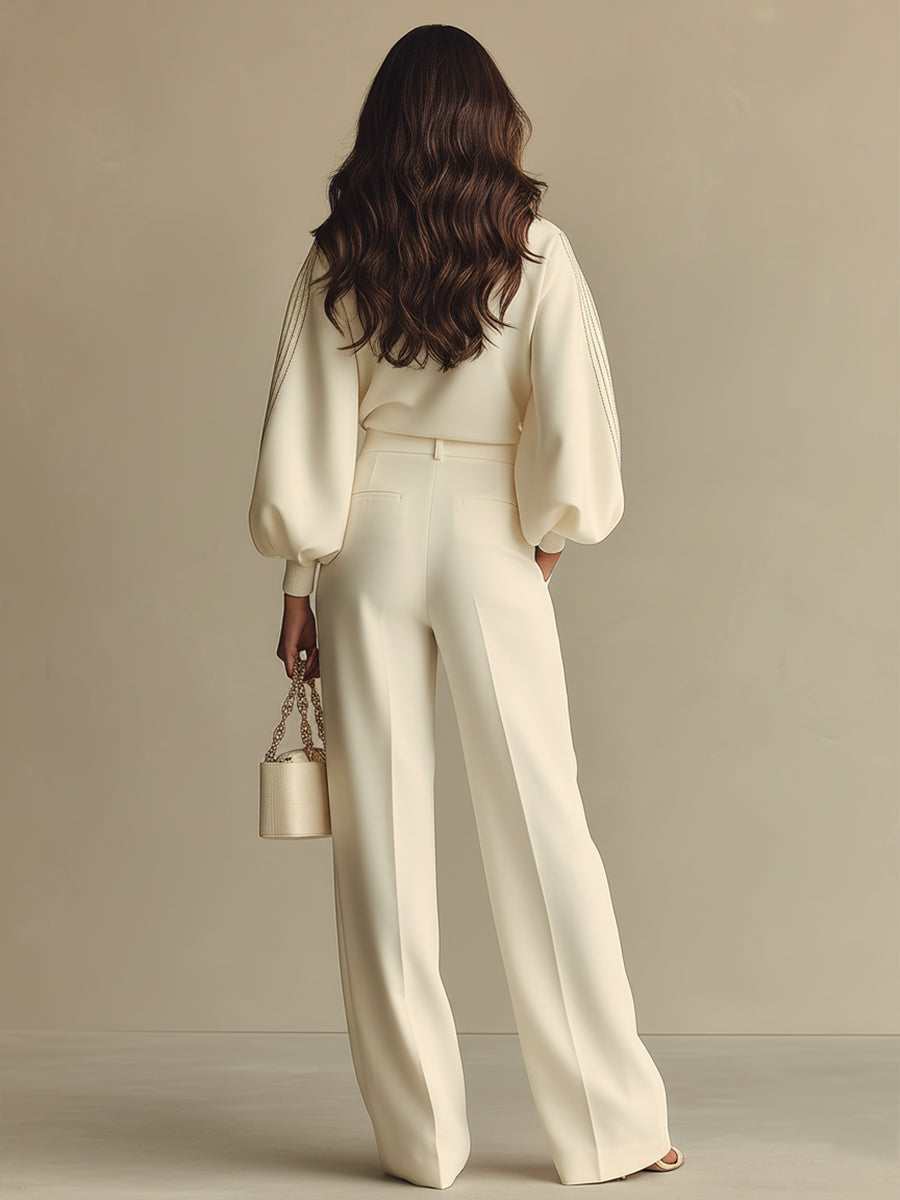 Ivory Textured Set