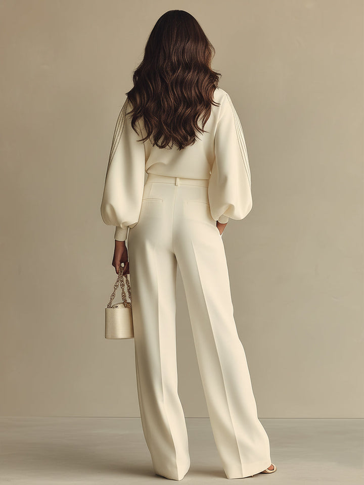 Ivory Textured Set