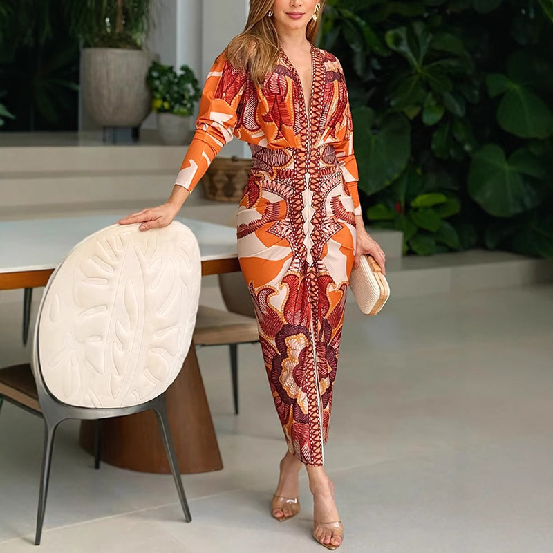 Blysse V-Neck Dress